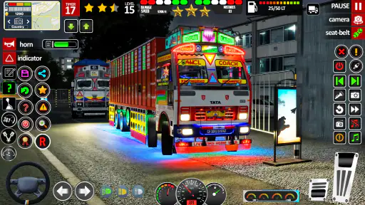 Indian Truck Offroad Cargo 3D screenshot
