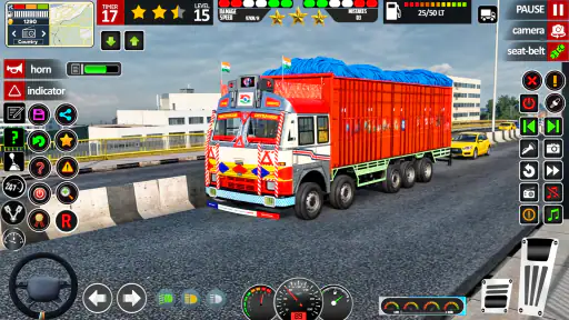 Indian Truck Offroad Cargo 3D screenshot