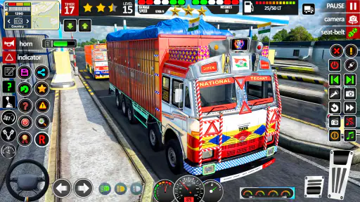 Indian Truck Offroad Cargo 3D screenshot