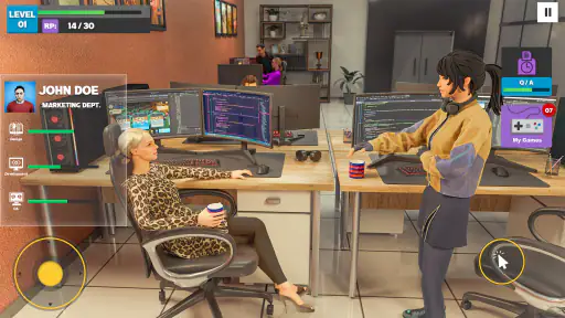 गेम देव कहानी 3 डी सिम्युलेटर screenshot