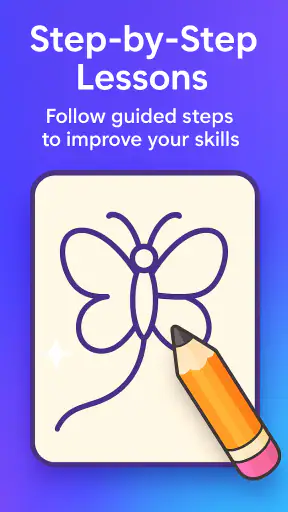 चित्र बनाना सीखें: Draw Simpli screenshot