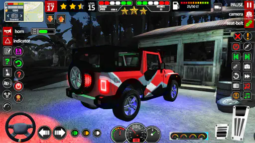 Jeep Game Offroad Thar Game screenshot