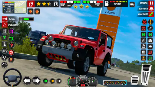 Jeep Game Offroad Thar Game screenshot
