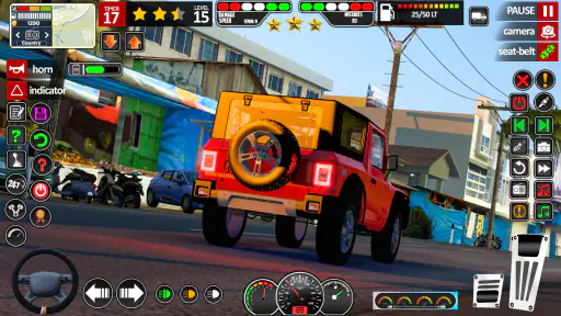 Jeep Game Offroad Thar Game screenshot