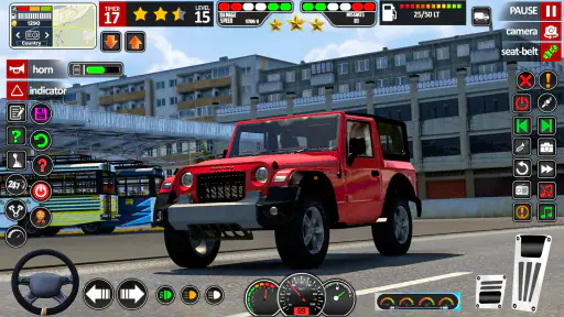Jeep Game Offroad Thar Game screenshot