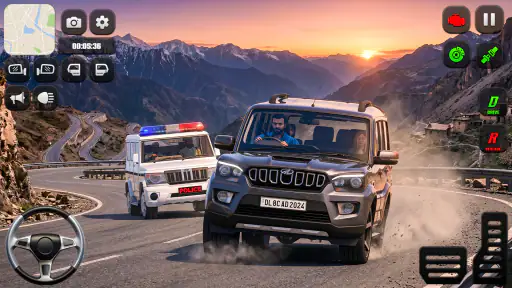 जीप ड्राइविंग गेम्स 3D screenshot