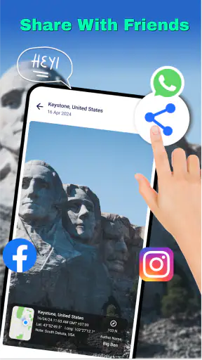 जीपीएस कैमरा मानचित्र screenshot