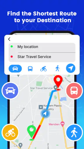 जीपीएस मार्ग खोजक screenshot