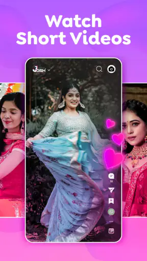 जोश लाइट: शॉर्ट वीडियो वाला ऐप screenshot