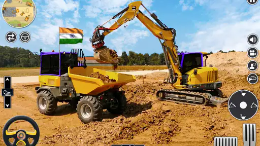 जेसीबी डम्पर गेम screenshot