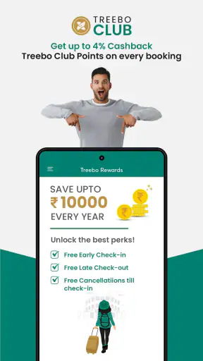 ट्रीबो क्लब: होटल बुकिंग ऍप screenshot