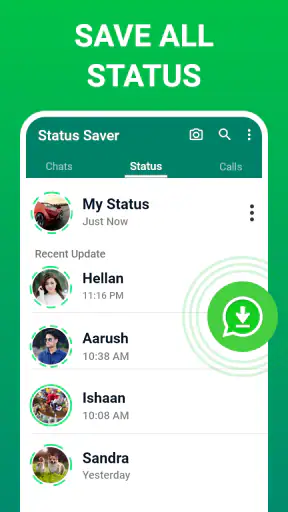 डाउनलोड स्थिति - स्थिति सहेजें screenshot
