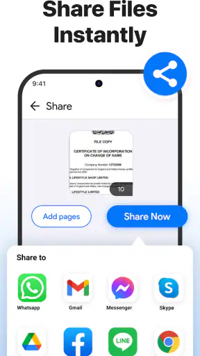 डॉक्युमेंट स्कैनर पीडीएफ screenshot