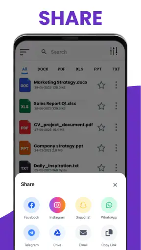 डॉक्स रीडर - वर्ड ऑफिस screenshot