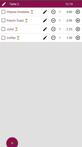 दीदान पीओएस: रेस्तरां, ऑर्डर screenshot