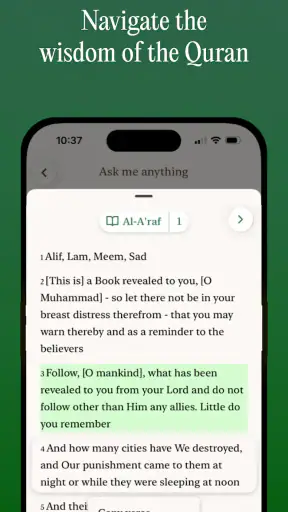 दीन बडी - कुरान चैट screenshot