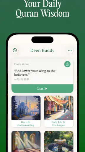 दीन बडी - कुरान चैट screenshot