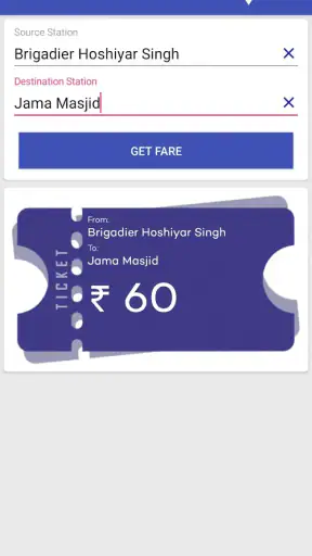 Metro Route & Map - Delhi screenshot