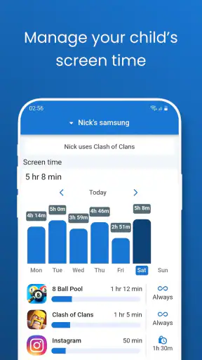 पिनार्डिन: अभिभावकीय नियंत्रण screenshot