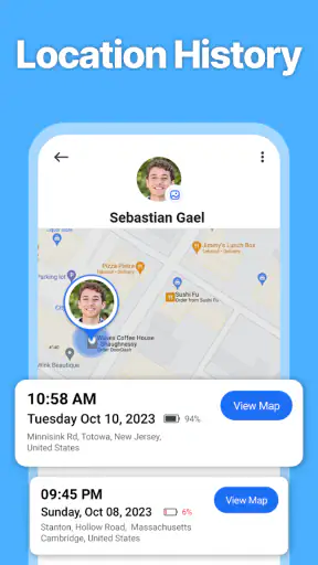 परिवार लोकेटर - जीपीएस स्थान screenshot