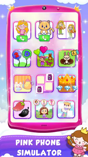 प्रिंसेस फ़ोन - girl games screenshot