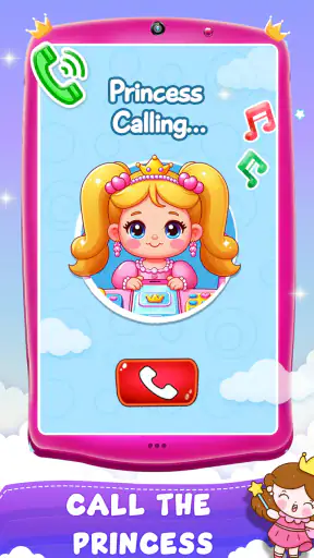 प्रिंसेस फ़ोन - girl games screenshot