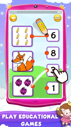 प्रिंसेस फ़ोन - girl games screenshot