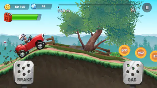 पहाड़ चढ़ना: कूदना screenshot