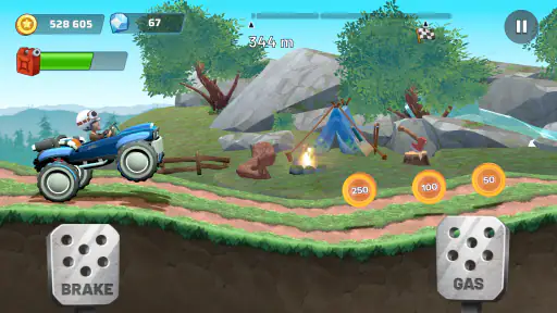 पहाड़ चढ़ना: कूदना screenshot