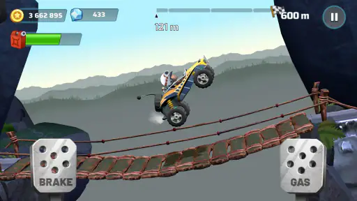 पहाड़ चढ़ना: कूदना screenshot