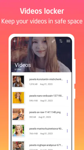 फ़ोटो, वीडियो छिपाएं screenshot