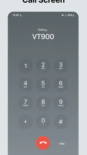 Phone: Dialer & iCall Screen screenshot
