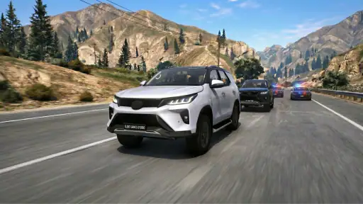 फॉर्च्यूनर कार ड्राइविंग गेम screenshot