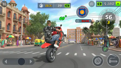 बाइक व्हीली स्टंट मास्टर गेम screenshot