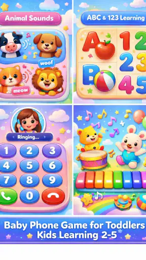 बेबी फोन – मोबाइल गेम्स screenshot
