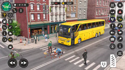 बस सिम्युलेटर - बस गेम्स 3D screenshot