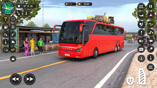 बस सिम्युलेटर - बस गेम्स 3D screenshot
