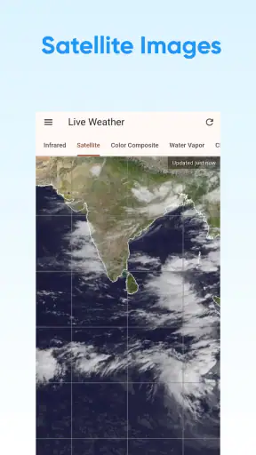 भारत उपग्रह मौसम screenshot