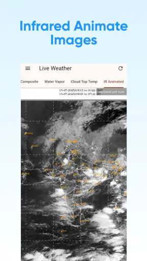 भारत उपग्रह मौसम screenshot