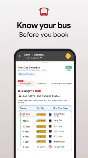 भारत की सबसे पसंदीदा बस बुकिंग screenshot