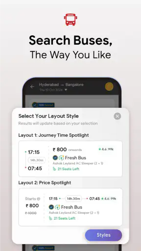 भारत की सबसे पसंदीदा बस बुकिंग screenshot