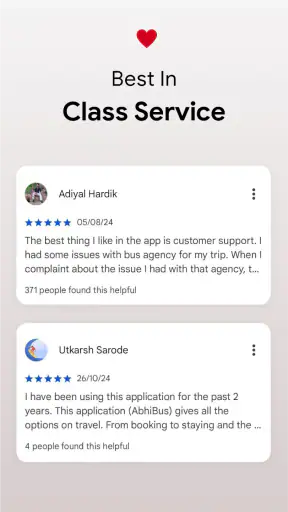 भारत की सबसे पसंदीदा बस बुकिंग screenshot