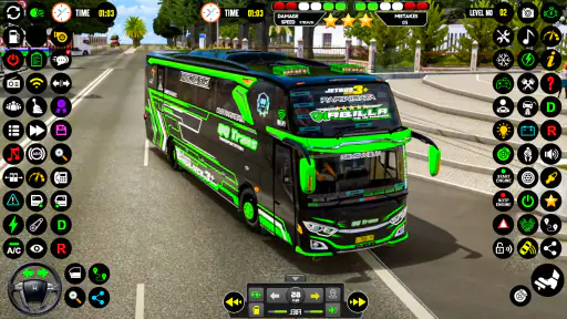 Public Coach Bus Driving Game screenshot