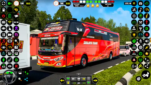 Public Coach Bus Driving Game screenshot