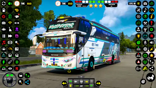 Public Coach Bus Driving Game screenshot