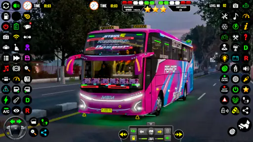 Public Coach Bus Driving Game screenshot