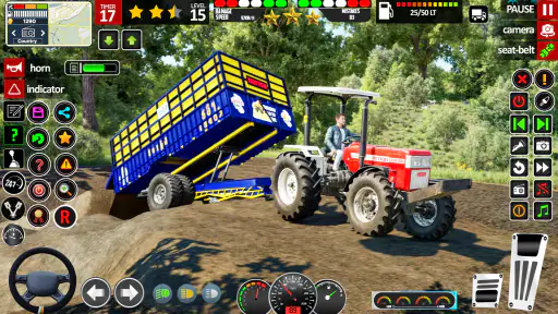 Farm Tractor Farming Games 3D screenshot