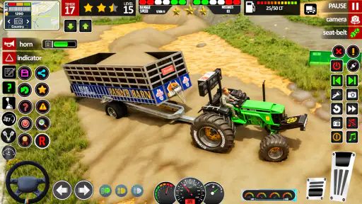 Farm Tractor Farming Games 3D screenshot