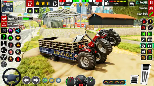 Farm Tractor Farming Games 3D screenshot