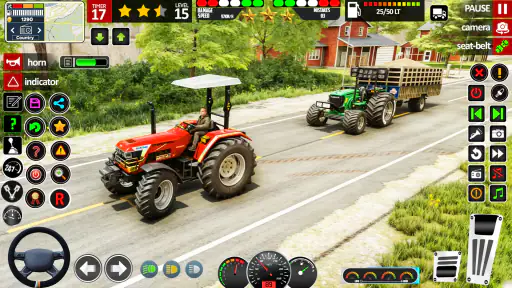 Farm Tractor Farming Games 3D screenshot